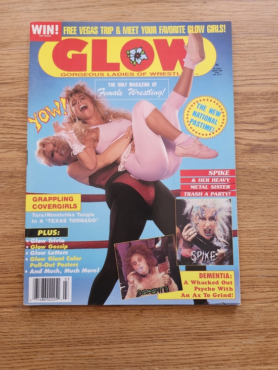 GLOW Magazine Other - GLOW 1988 Women Of Wrestlimg Magazine Cover - Featuring Tara Southern Belle